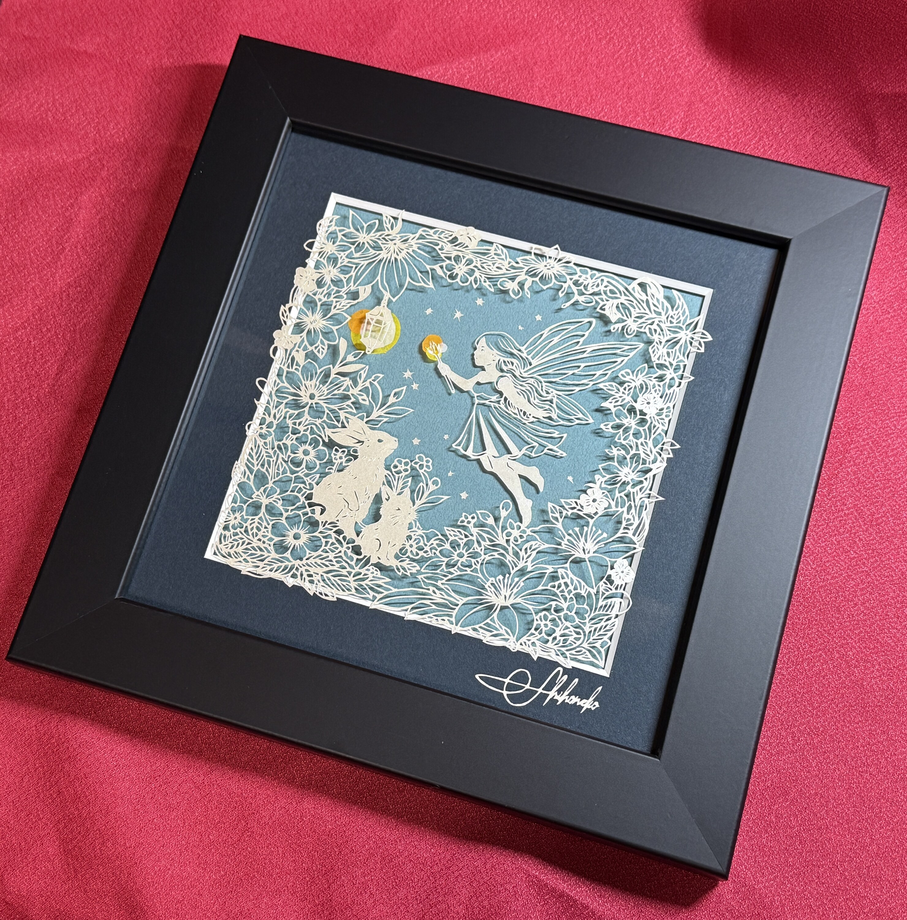 切り絵作家　紙朋猫