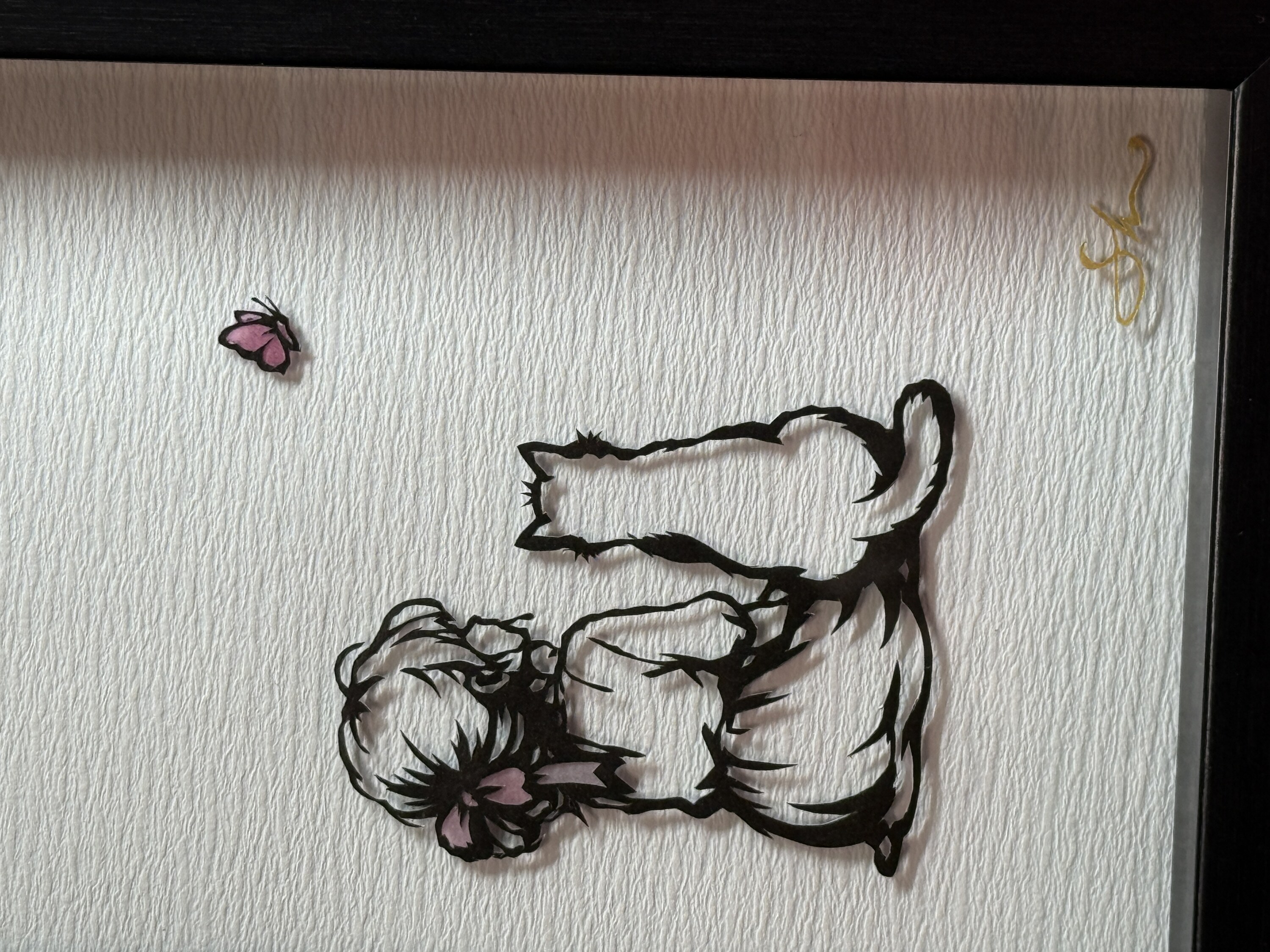 切り絵作家　紙朋猫