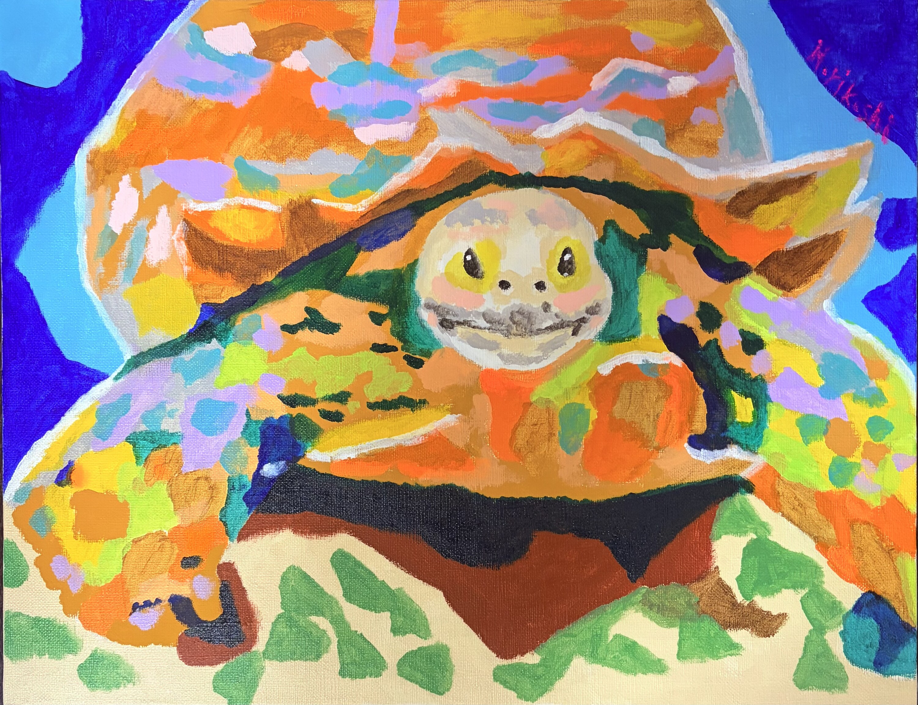 歩く道のり