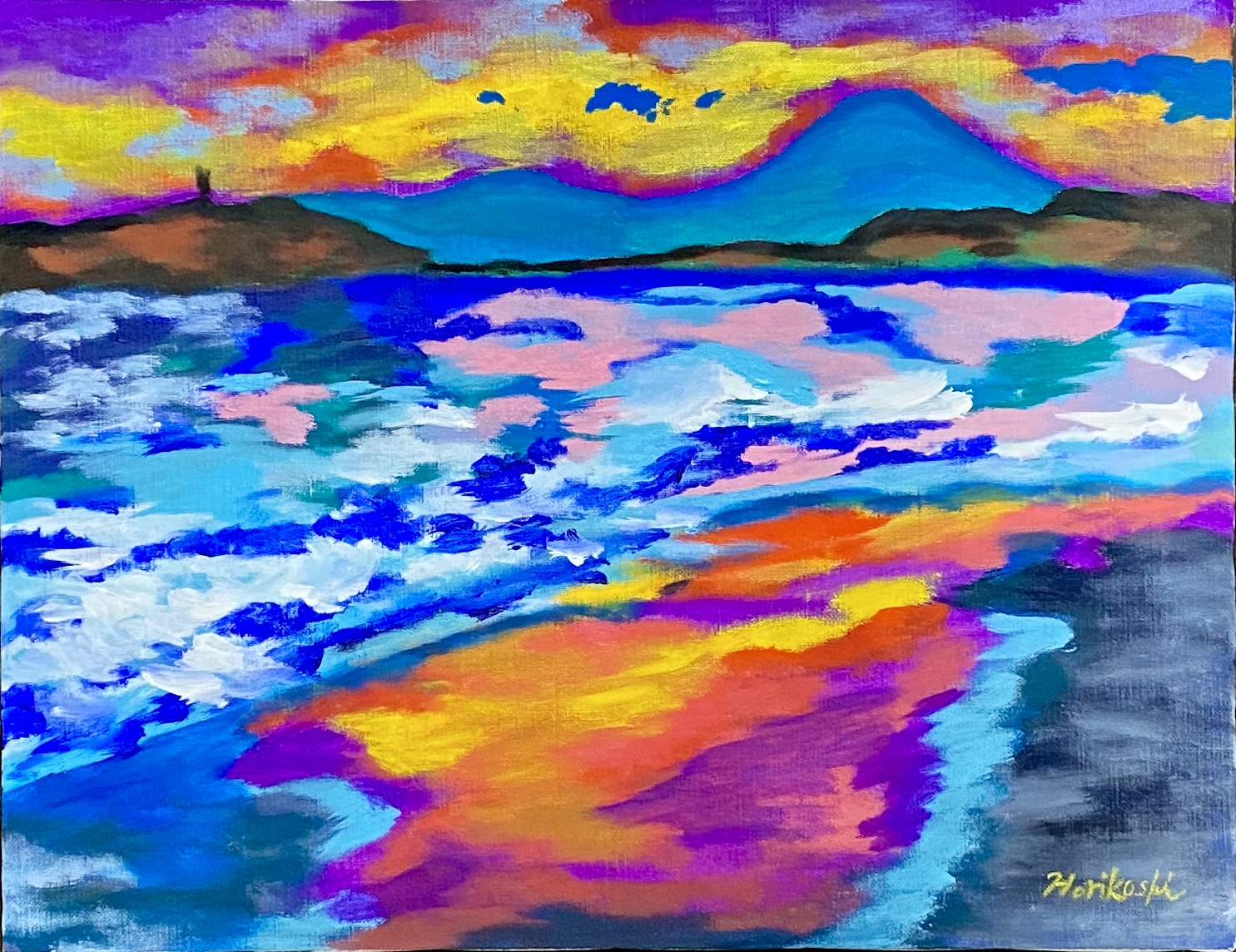 夕暮れの時