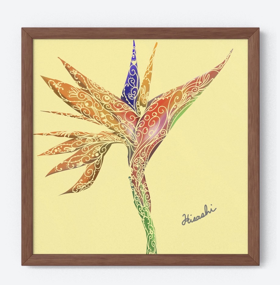 極楽鳥花